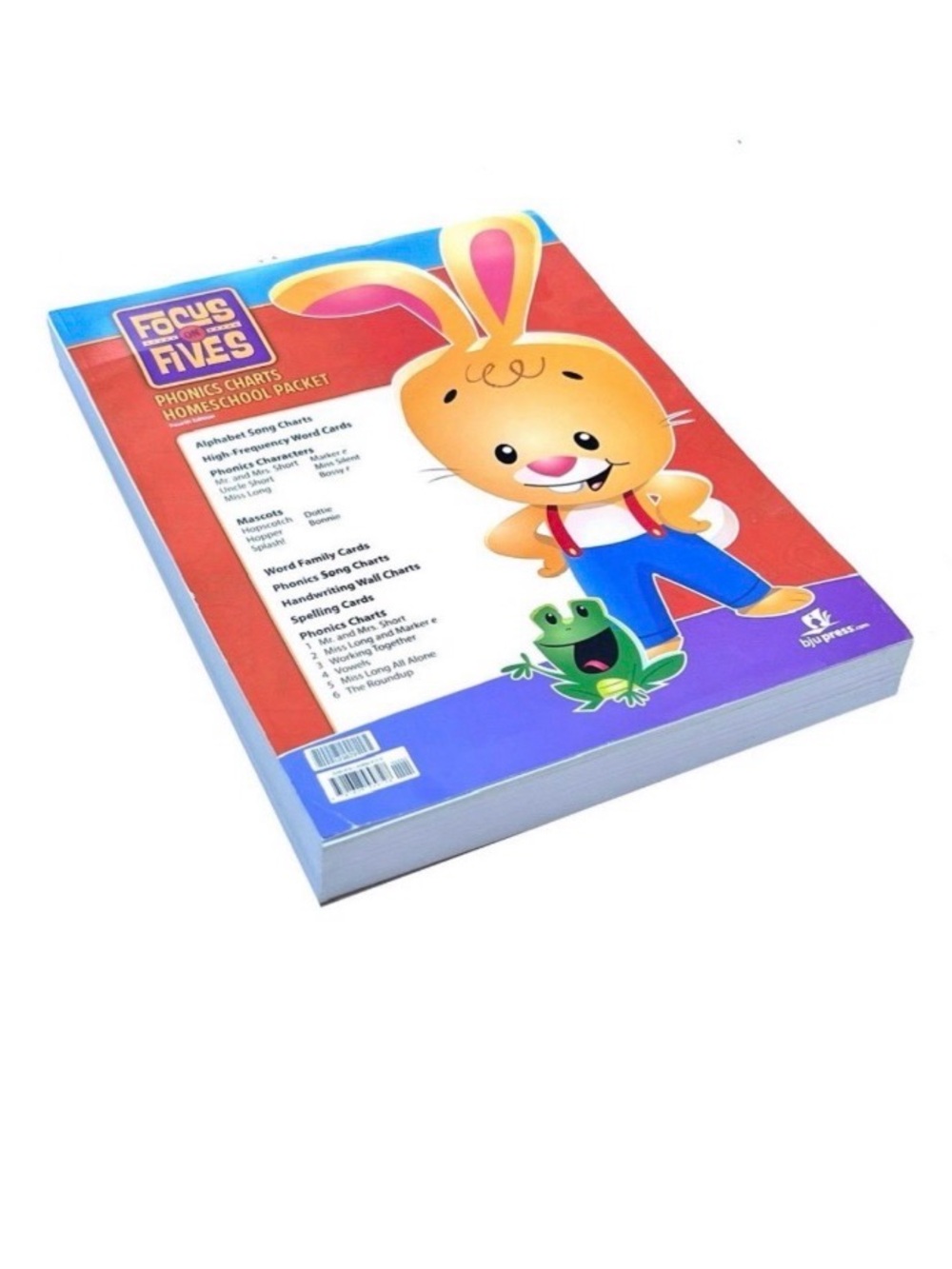 BJU PRESS HOMESCHOOL K5 Phonics Charts, 4th ed. USED